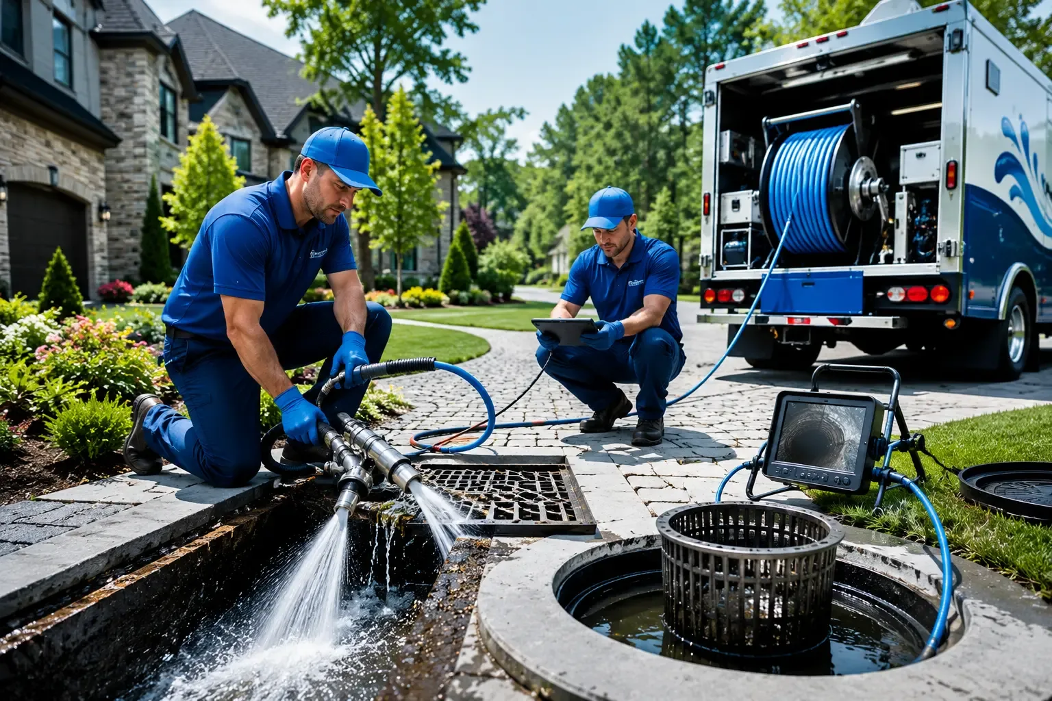 Local outdoor drain cleaning professionals in Berlin, CT